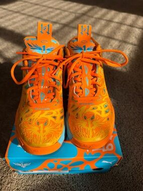 🔥 Kids LaMelo Ball PUMA MB.04 'Graffiti' Size 3🔥